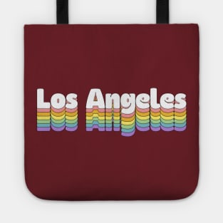 Los Angeles // Retro Typography Design Tote