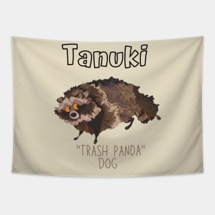 Trash Panda Dog Tapestry