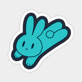 Blue Bunny Magnet