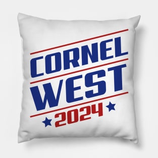 Cornel West 2024 , west for president Pillow