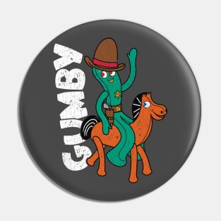 Cowboy Gumby Pin