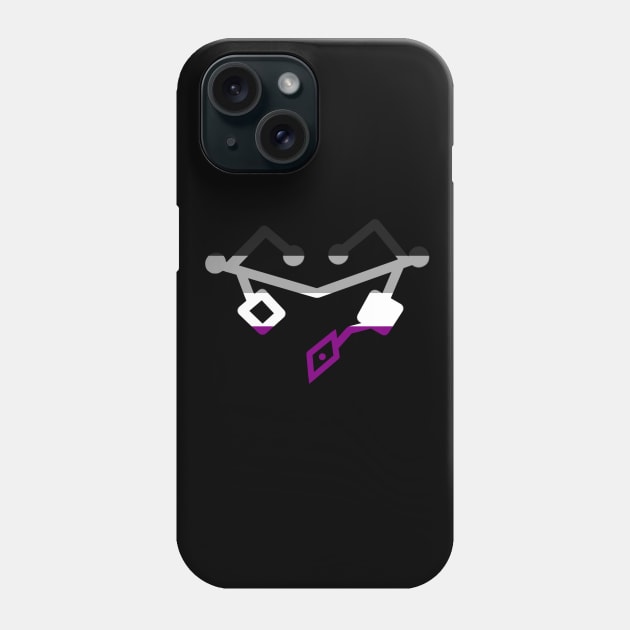 Asexual Pride Heart Phone Case by Khalico