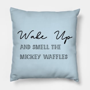 Mickey Waffles Pillow