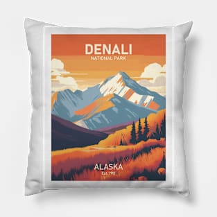 DENALI NATIONAL PARK Pillow