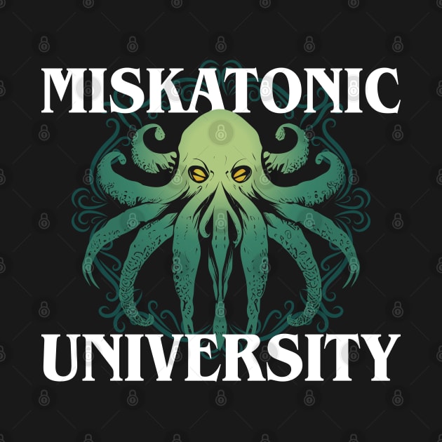 Miskatonic University Lovecraftian Horror by pixeptional