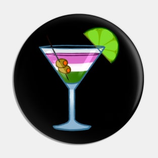 Gengerqueer cocktail #1 Pin