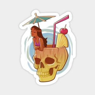 Tiki drink Magnet