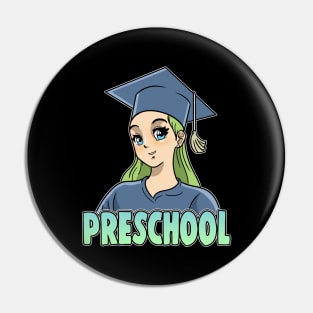 Anime Otaku Kawaii Preschool First Grade Pin