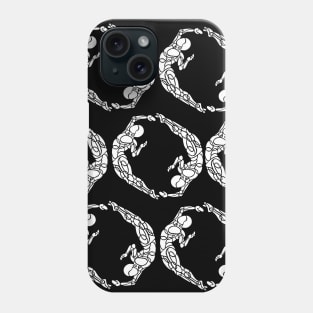 Bodies in Circles Pattern Phone Case