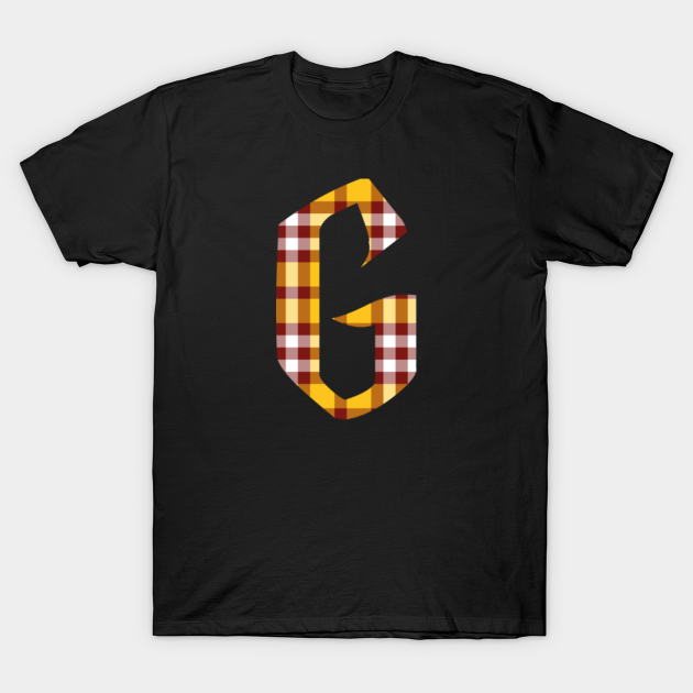 Discover G - plaid - Gryffindor - T-Shirt