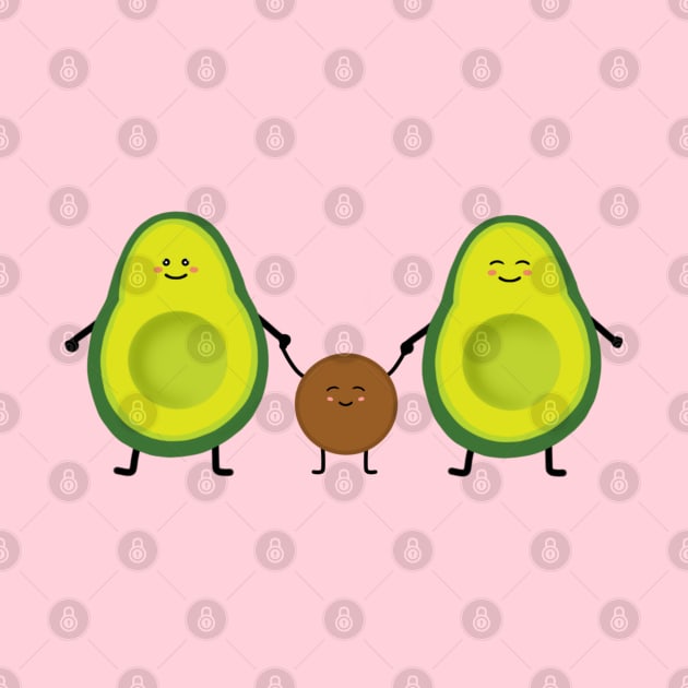 Avocado family by Morishasha