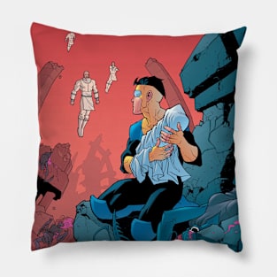 invincible comic scene Pillow