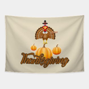 Happy Thanksgiving Tapestry