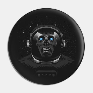 Zombie astronaut Pin