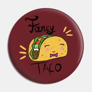 Fancy Taco Pin