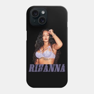 RIHANNA purple Phone Case