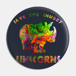 Save The Chubby Unicorns Africa Savanna Animals Kipper Tee Pin