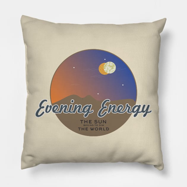 evening energy Pillow by rootrider88