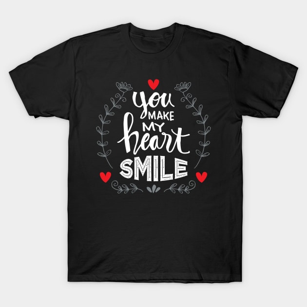 You Make My Heart Happy Inspirational Print