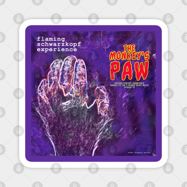 The Monkey's Paw Soundtrack Cover Art Magnet by SpaceMules