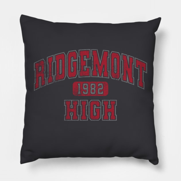 Ridgemont High '82 Pillow by AnimalatWork