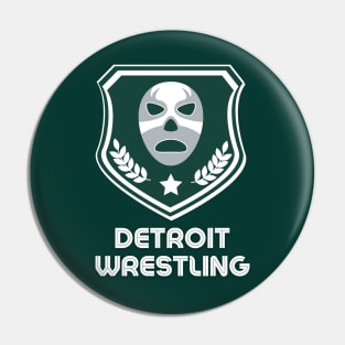 Detroit Wrestling "Leonidas Green" Pin