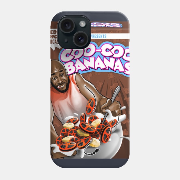 Coo-Coo Bananas Phone Case by Medium Popcorn