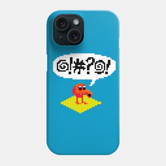 Pixel Q Phone Case by RetroPixelWorld