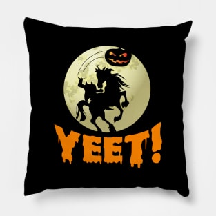 Yeet Pumpkin Halloween Pillow