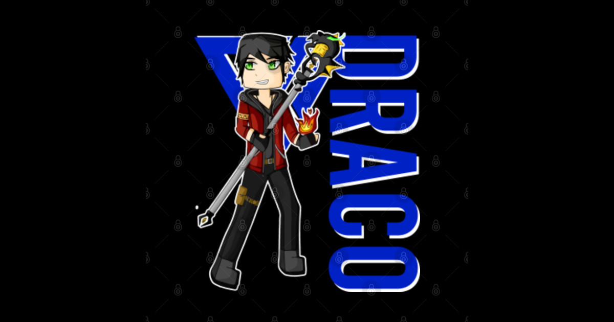 Draco itsfunneh funneh krew crew fan art - Krew - Sticker | TeePublic