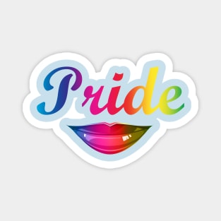LGBT Pride rainbow color Magnet