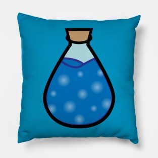 DIY Single Blue Potion or Poison for Tabletop Board Games (Style 2) Pillow