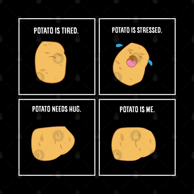 Potato Meme I'm A Potato by EQDesigns