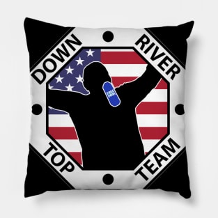 Downriver Top Team Original Logo Pillow