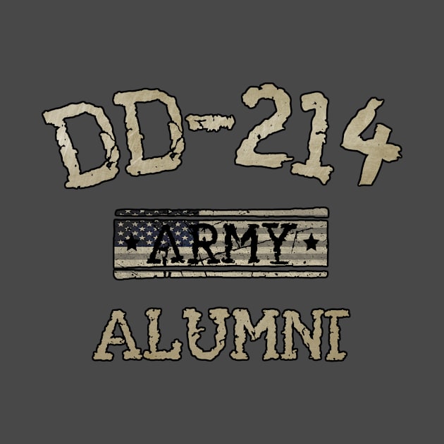 DD 214 Army Alumni by GR-ART