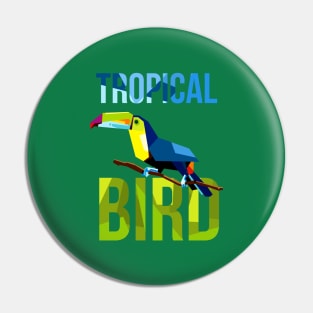 Tropical Bird Toucan Pin