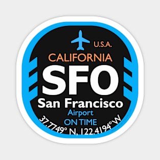 SFO aviation code Magnet