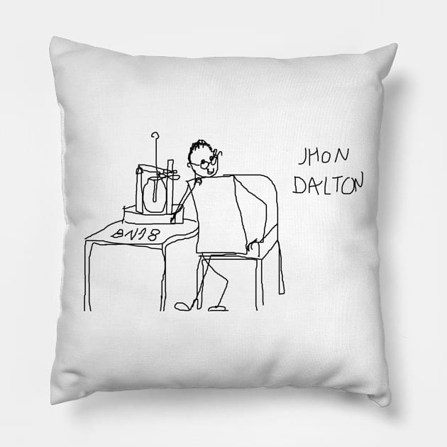 Jhon Dalton by BN18 Pillow by JD by BN18 