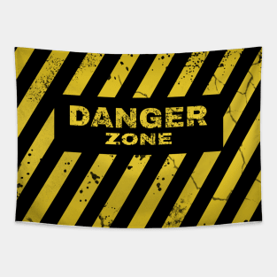 funny face mask / cool face shield Danger Zone Tapestry