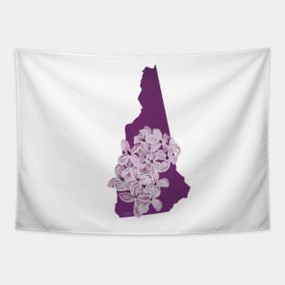 New Hampshire Purple Lilac Tapestry