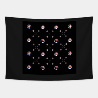 Space balls for Christmas Tapestry