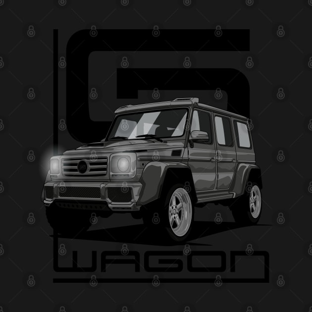 G Wagon G class off road icon car by dygus