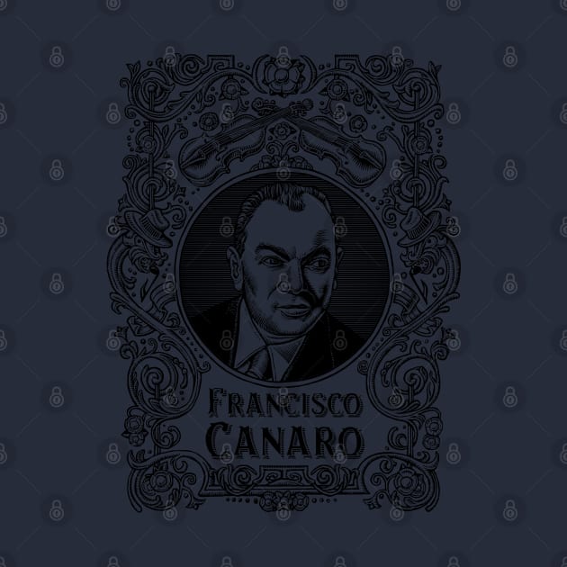 Francisco Canaro (in black) by Lisa Haney