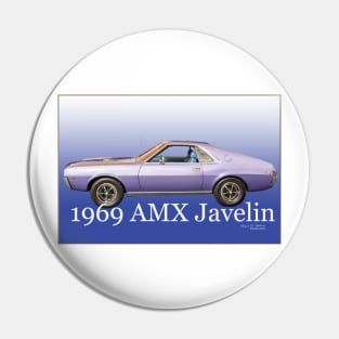 1969 AMX  Javelin Pin