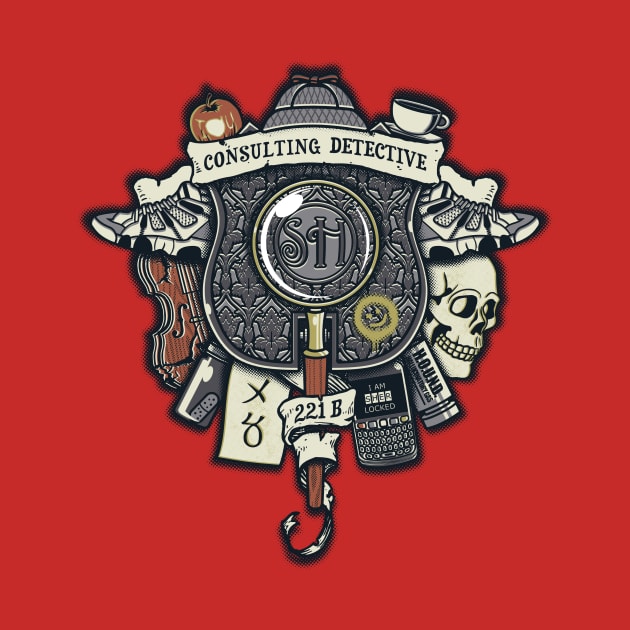 Consulting Detective Crest by Arinesart