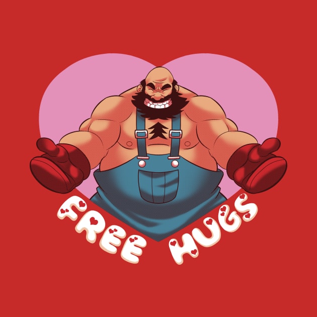 Bear Hugger by CoinboxTees