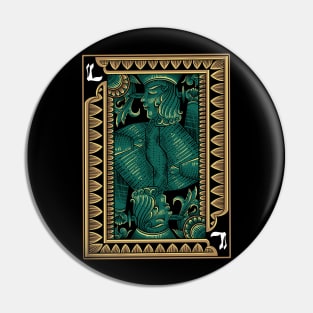 Playing cards dark art Pin