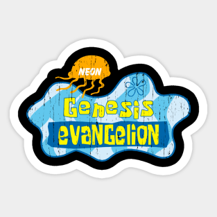 Neon Genesis Evangelion Garfield Memes Stickers Teepublic