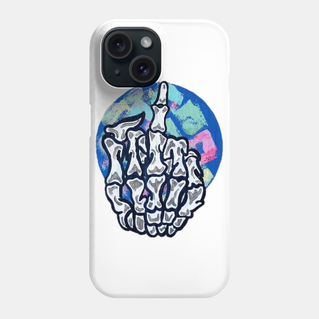 Middle Finger Phone Case by Art by Rory 