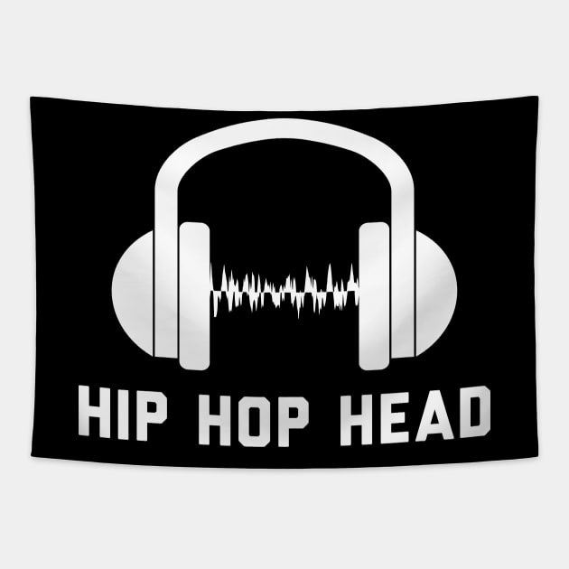 Hip Hop Head - Gift for Hip Hop Lovers Tapestry by stokedstore